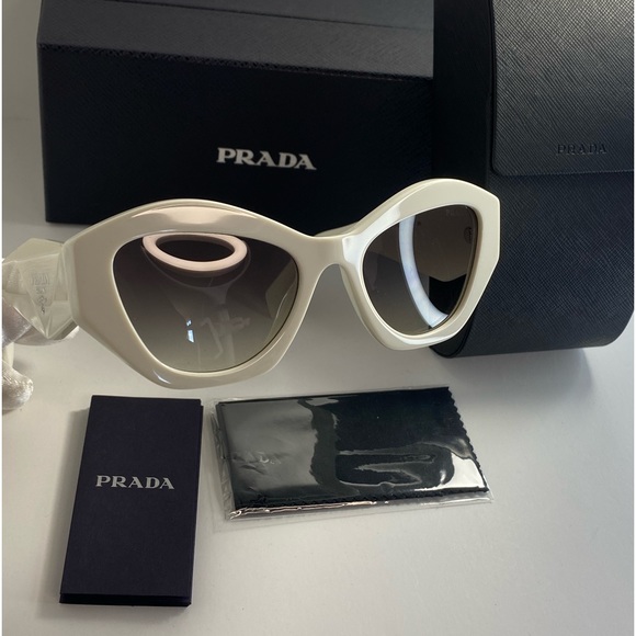 New - Prada 0PR 07YS Universal Fit Gradient Sunglasses - Picture 11 of 14
